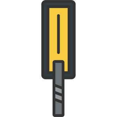 Tornavida simgesi. Vektör illüstrasyonu