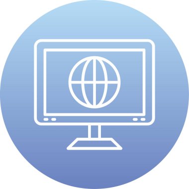 Modern simge ter vektör illüstrasyonu