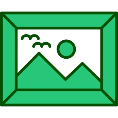 Ağ simgesi. Harflerin basit illüstrasyonu