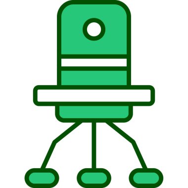 Benzin istasyonu. Basit resimleme