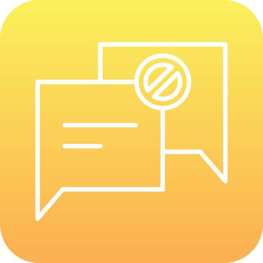 sohbet kutusunun vektör illüstrasyonu