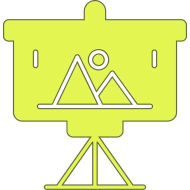 kamera simgesi vektör illüstrasyonu