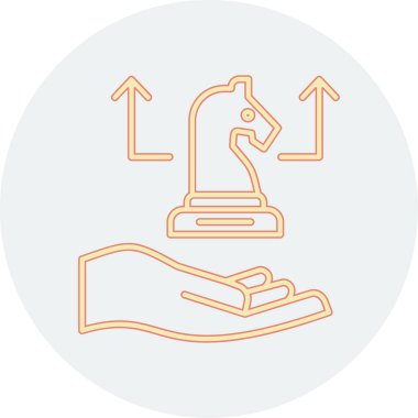 Bir insan simgesinin vektör illüstrasyonu