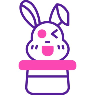 Taslak biçiminde mutlu paskalya yumurtası simgesi