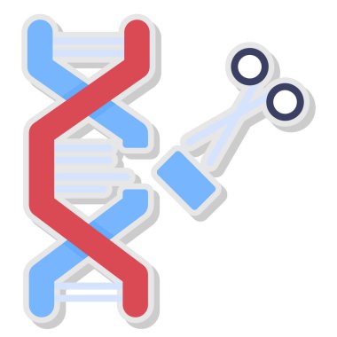DNA molekülü bilim ikonu - araştırma kategorisi