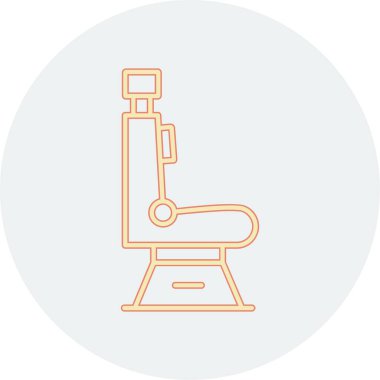 Modern simgenin vektör illüstrasyonu