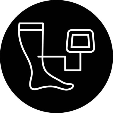 Modern b 'nin vektör illüstrasyonu eksik simgesi