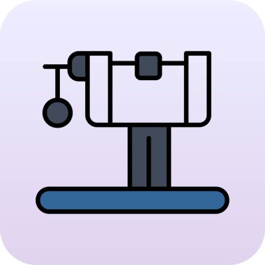 Ağırlık simgesinin vektör çizimi