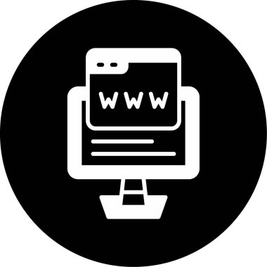 seo modern simgesinin vektör illüstrasyonu