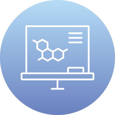 Modern simgenin vektör illüstrasyonu