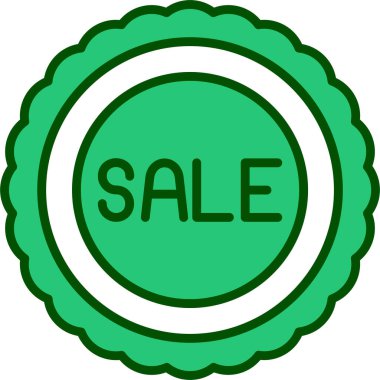 Satış. Web simgesi basit illüstrasyon