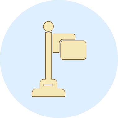 Modern eğitim ikonunun vektör illüstrasyonu