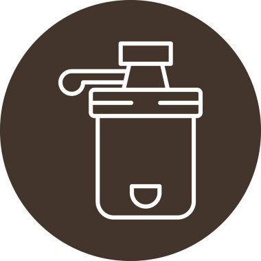 Su şişesi vektör illüstrasyon