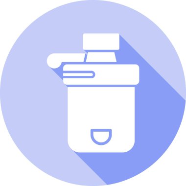 Sprey simgesi, vektör illüstrasyonu