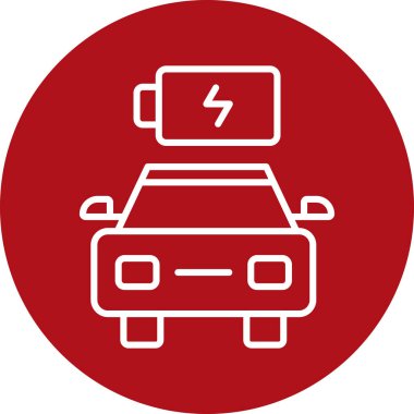 araba simgesi vektör illüstrasyonu