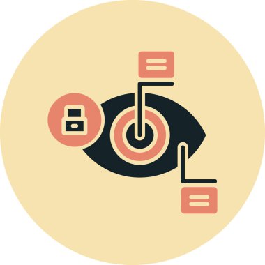 seo modern simgesinin vektör illüstrasyonu