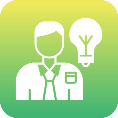 İş simgesinin vektör illüstrasyonu