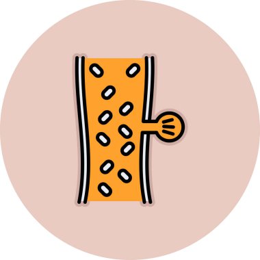 Geleneksel çivi stili dövme çıkartması.