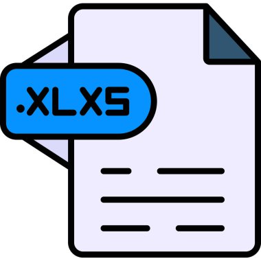 xls dosya belgesi simgesi