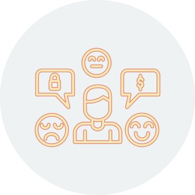 Web ve mobil için vektör simgesi