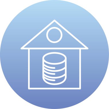 ev vektörü simgesi modern basit vektör illüstrasyonu