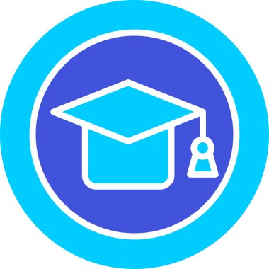 Yüzbaşı. Web simgesi basit tasarım