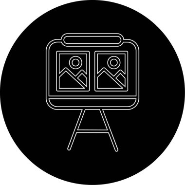 Modern b 'nin vektör illüstrasyonu eksik simgesi