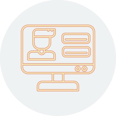 Bir b eksikliği simgesinin vektör çizimi