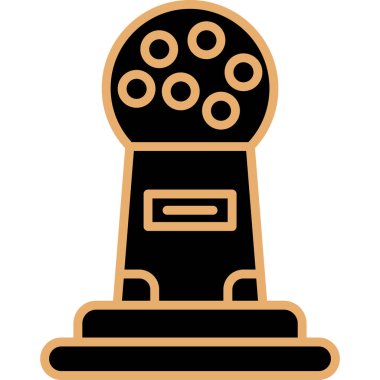 Beyaz arkaplanda vektör simgesi izole edildi