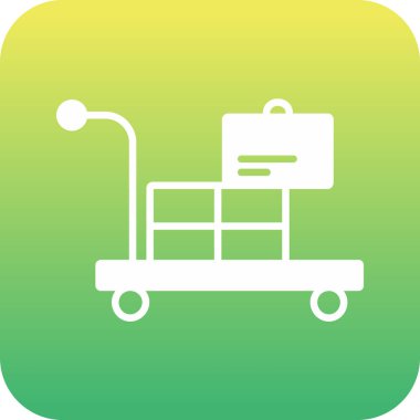 Tramvay Simgesi vektör çizimi