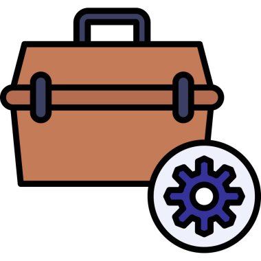 İş dünyası ikonu. Web için iş durumu vektör simgelerinin özet çizimi