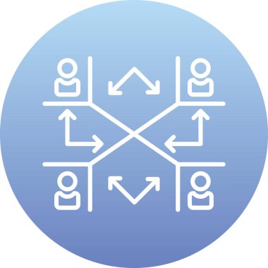 Semo işaret simgesinin vektör illüstrasyonu