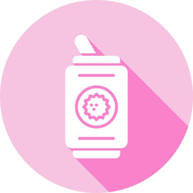 Bebek Şişe. Basit illüstrasyon