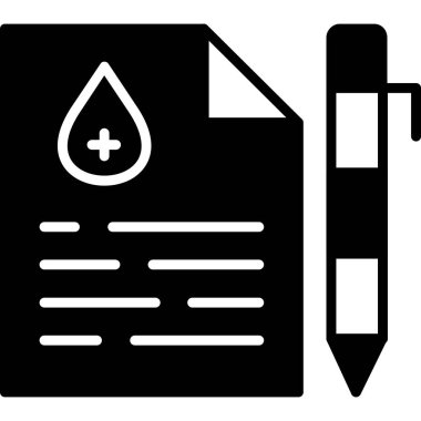 kan damlası ikon vektör illüstrasyonu