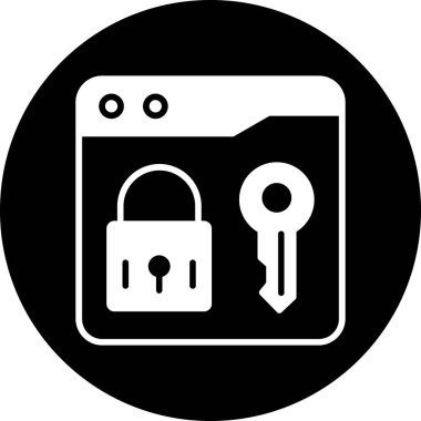 Kolayca değiştirebilen ya da düzenleyebilen anahtar vektör simgesi