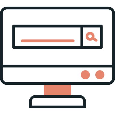 Tarayıcı internet simgesi - taslak biçimi