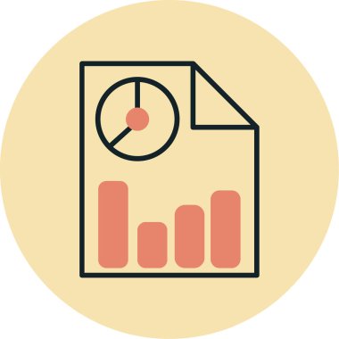 İş grafiği vektör illüstrasyonu