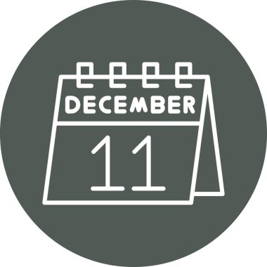 Takvim simgesi vektör illüstrasyonu