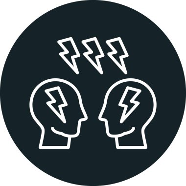 seo ve pazarlama simgesinin vektör illüstrasyonu