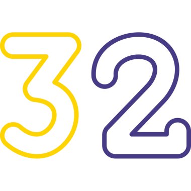 4 numaralı logo simgesi tasarımı