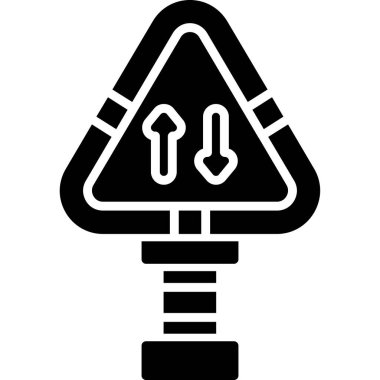 Modern bir elektrik simgesinin vektör illüstrasyonu