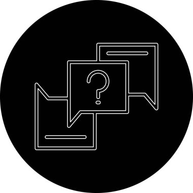 Daire içinde soru işareti