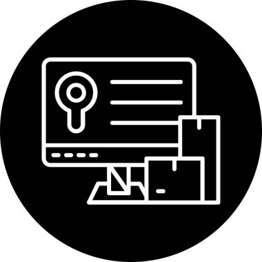 Vektör seo simgesi illüstrasyonu