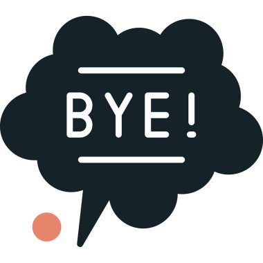 konuşma kabarcığı vektör çizimi