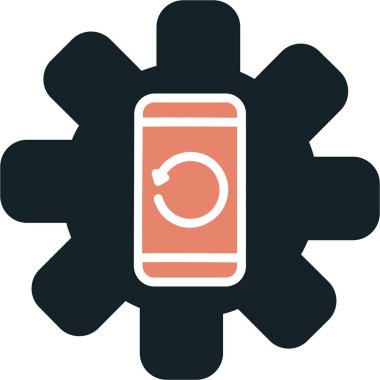 mobil ayar. Basit ağ simgesi