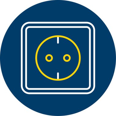 Güç simgesi, vektör illüstrasyonu. dizayn