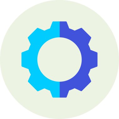 Teçhizat Web simgesi basit illüstrasyon