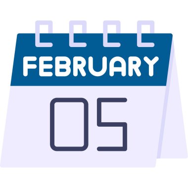 10 Ocak - takvim simgesi - vektör illüstrasyonu