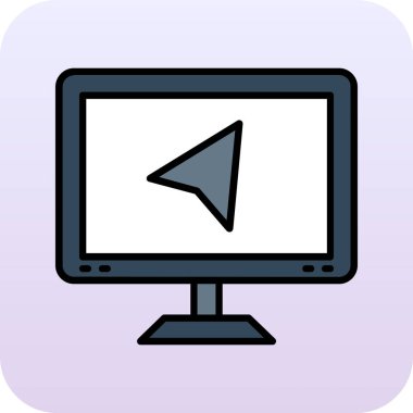 Web renk simgesi, vektör illüstrasyonu