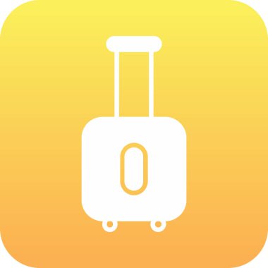 Seyahat simgesinin vektör illüstrasyonu